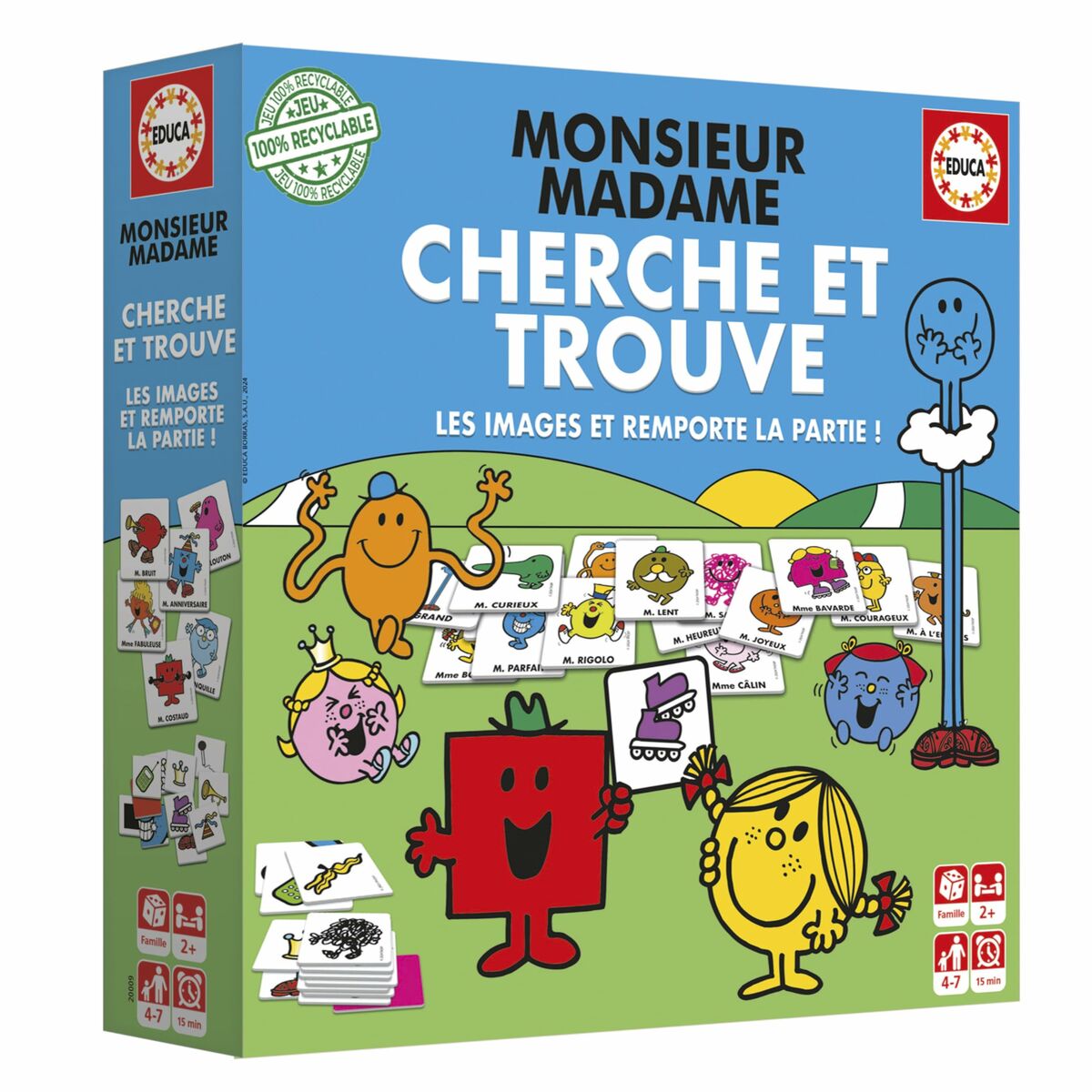 Lernspiel Educa Mr. Men and Women
